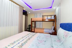 Letto o letti in una camera di Hostal Rossy