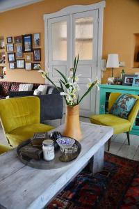 Posezení v ubytování Vintage Luxurious house