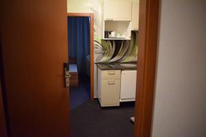 Kuchyň nebo kuchyňský kout v ubytování Lipno-Apartmán Frymburk D110