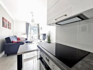 Kuchyňa alebo kuchynka v ubytovaní Apartment 1A