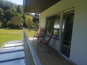 Balkón nebo terasa v ubytování Ruridylle 1 + 4 fotografie