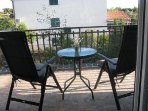 Balkón nebo terasa v ubytování Apartman Šuperba A2