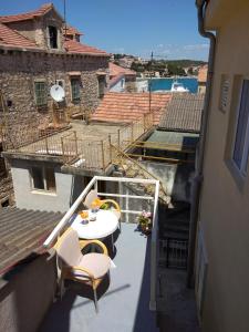 Balkón nebo terasa v ubytování M&K studio apartment