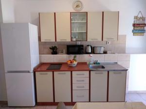Kuchyň nebo kuchyňský kout v ubytování M&K studio apartment