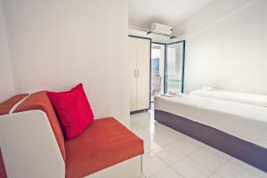 A bed or beds in a room at David apartments and rooms