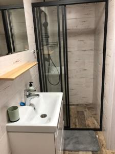 Kúpeľňa v ubytovaní Apartamenty Chris