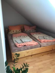 מיטה או מיטות בחדר ב-Apartmany Lend
