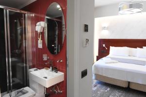 Kúpeľňa v ubytovaní Viaros Hotel Apartments