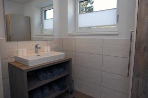 Koupelna v ubytování Appartement Bär