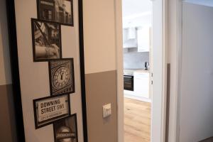 Kuchyň nebo kuchyňský kout v ubytování Appartement Bär