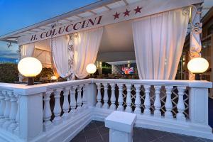 Balkón nebo terasa v ubytování Hotel Coluccini