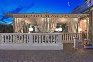 Balkón nebo terasa v ubytování Hotel Coluccini