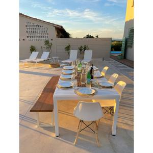 Balkón alebo terasa v ubytovaní Villa Casa Collina Castelfalfi with amazing salt waterpool & AIRCO & VIP service