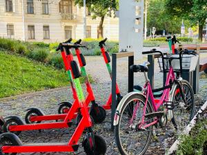 Jazda na bicykli v okolí ubytovania ZAROHEM 2 bedrooms APARTMENT in center with balcony
