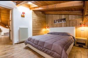 Posteľ alebo postele v izbe v ubytovaní Sottosopra Alps Apartments & Rooms