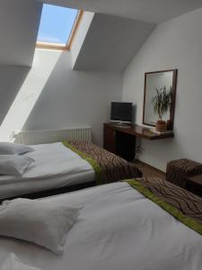 Postel nebo postele na pokoji v ubytování Hotel MEITNER + 37 fotografií