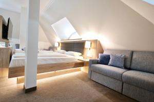 Postel nebo postele na pokoji v ubytování Hotel Residenz WALDOASE