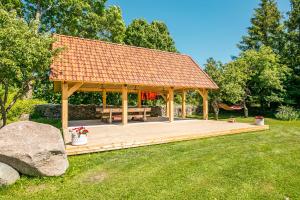 Zahrada ubytování Käbruotsa farmhouse
