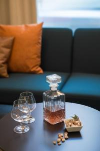Boutique Hotel Bristol italokat is kínál