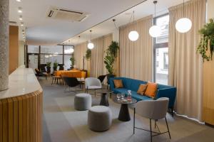 A seating area at Boutique Hotel Bristol