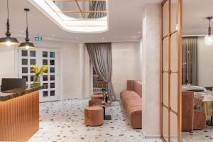Posezení v ubytování Giulia Albérgo Hotel