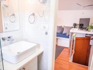 Koupelna v ubytování Pinna Apartments Hvar