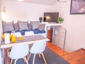 Kuchyň nebo kuchyňský kout v ubytování Pinna Apartments Hvar