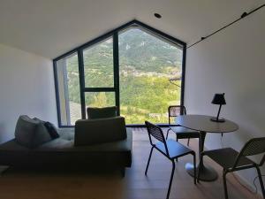 Posezení v ubytování V&V RentRoom Design
