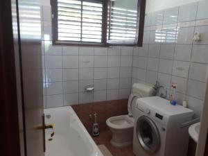 Koupelna v ubytování Apartman Emilio