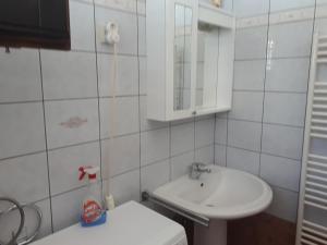 Koupelna v ubytování Apartman Emilio