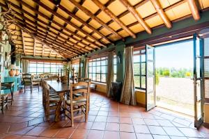 A balcony or terrace at Casa Alta Finca El Revuelo