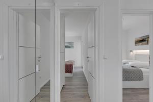 Postel nebo postele na pokoji v ubytování Villa Pejic NEW, PENTHOUSE