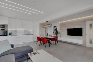 Kuchyň nebo kuchyňský kout v ubytování Villa Pejic NEW, PENTHOUSE