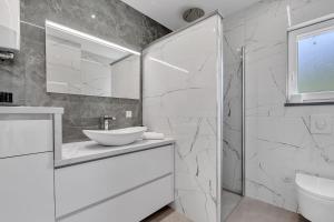 Koupelna v ubytování Villa Pejic NEW, PENTHOUSE