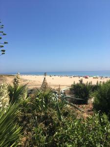 a view of a beach with people in the background at Bolonia Beach Campus in Tarifa