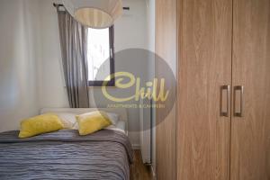 Postel nebo postele na pokoji v ubytování Chill Apartments City Link