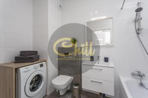 Koupelna v ubytování Chill Apartments City Link