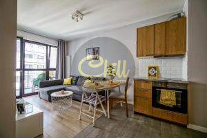Posezení v ubytování Chill Apartments City Link