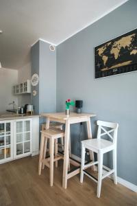 Kuchyňa alebo kuchynka v ubytovaní Apartament Wiktoria