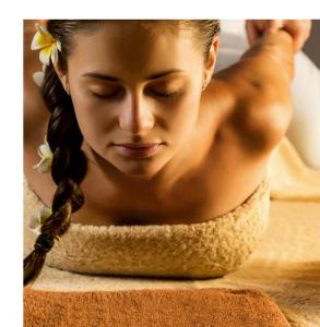 a woman in a bath tub with her eyes closed at Casa de Limón - סוויטות בוטיק וספא יוקרתיות בגליל העליון in Sede Eli‘ezer +20 photos