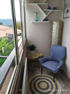 Posezení v ubytování B&B Tiffany