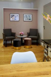 Posezení v ubytování Hotel im Kupferkessel