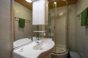 Kúpeľňa v ubytovaní Ferienbauernhof Oberhauser