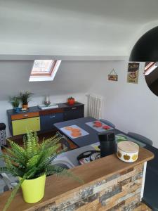 Χώρος καθιστικού στο Les Chambres de Marie à La Baule +10 φωτογραφίες