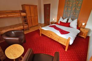 Ein Bett oder Betten in einem Zimmer der Unterkunft VIP Apartmany Besenova