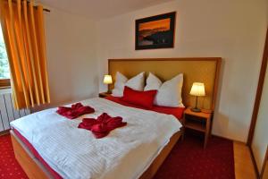 Ein Bett oder Betten in einem Zimmer der Unterkunft VIP Apartmany Besenova