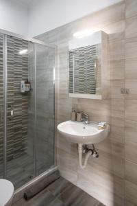 Kúpeľňa v ubytovaní Fotini Apartments