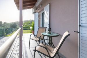 Balkón alebo terasa v ubytovaní Fotini Apartments