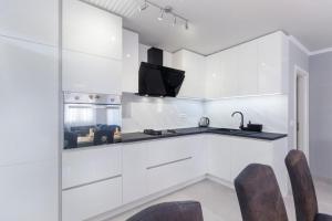 Kuchyň nebo kuchyňský kout v ubytování Silver Lux Suite - NEW