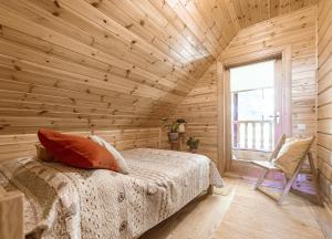 Кровать или кровати в номере Baltās anemones
